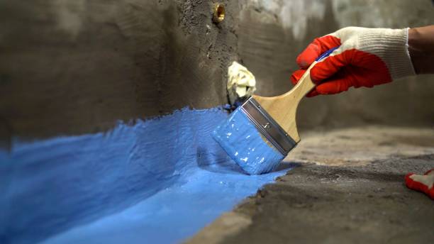 Commercial Foundation Crack Repair project at a Mooresville, IN business property by SJ Waterproofing Pros